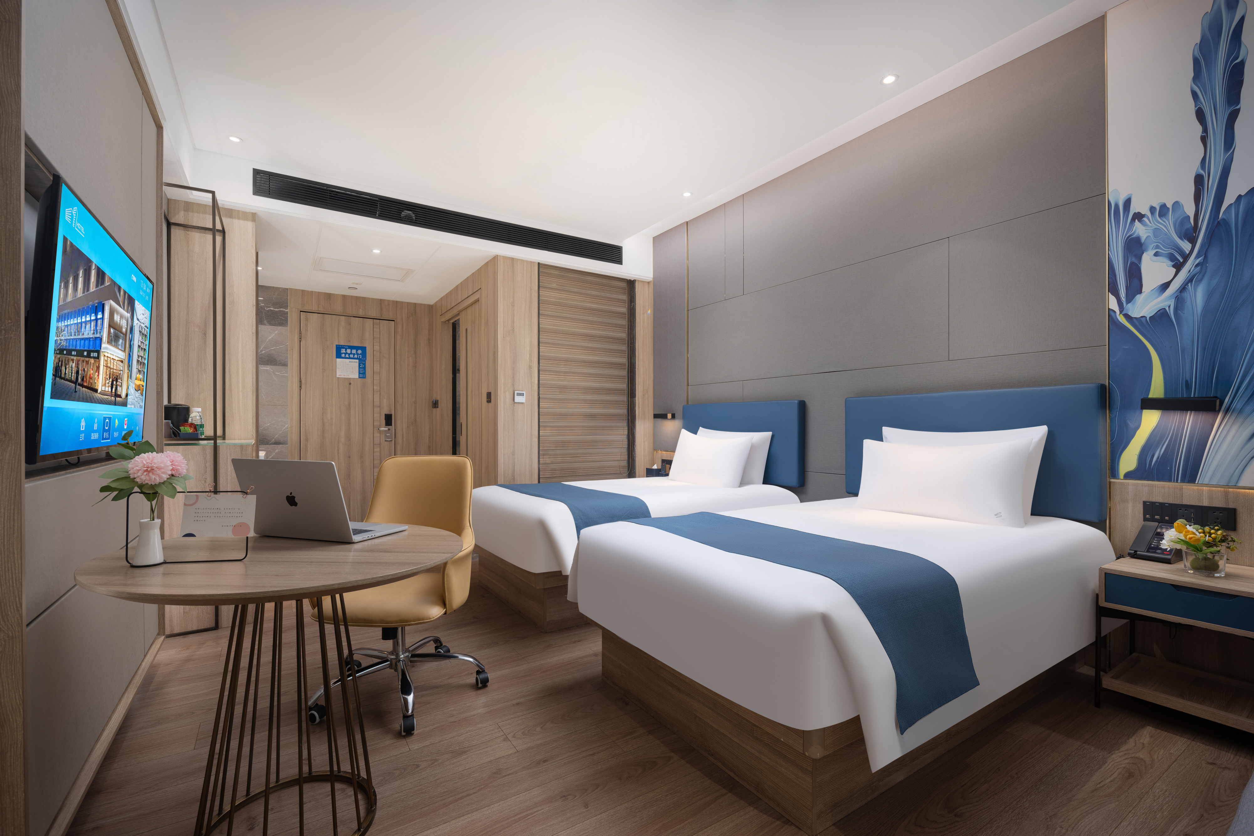 景致双床房（新风系统+零压床垫）