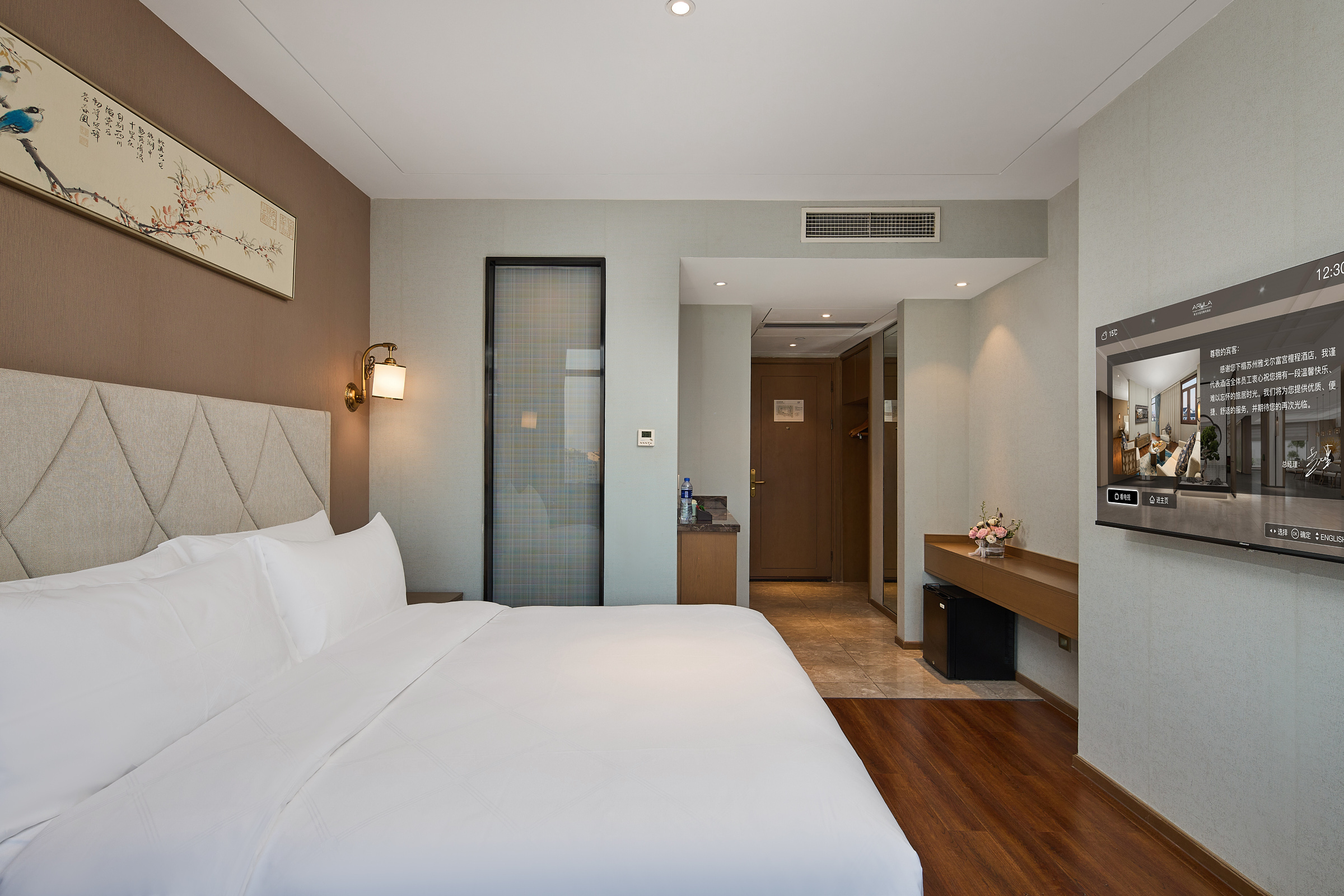 东方之门景观大床房（可投屏液晶电视）