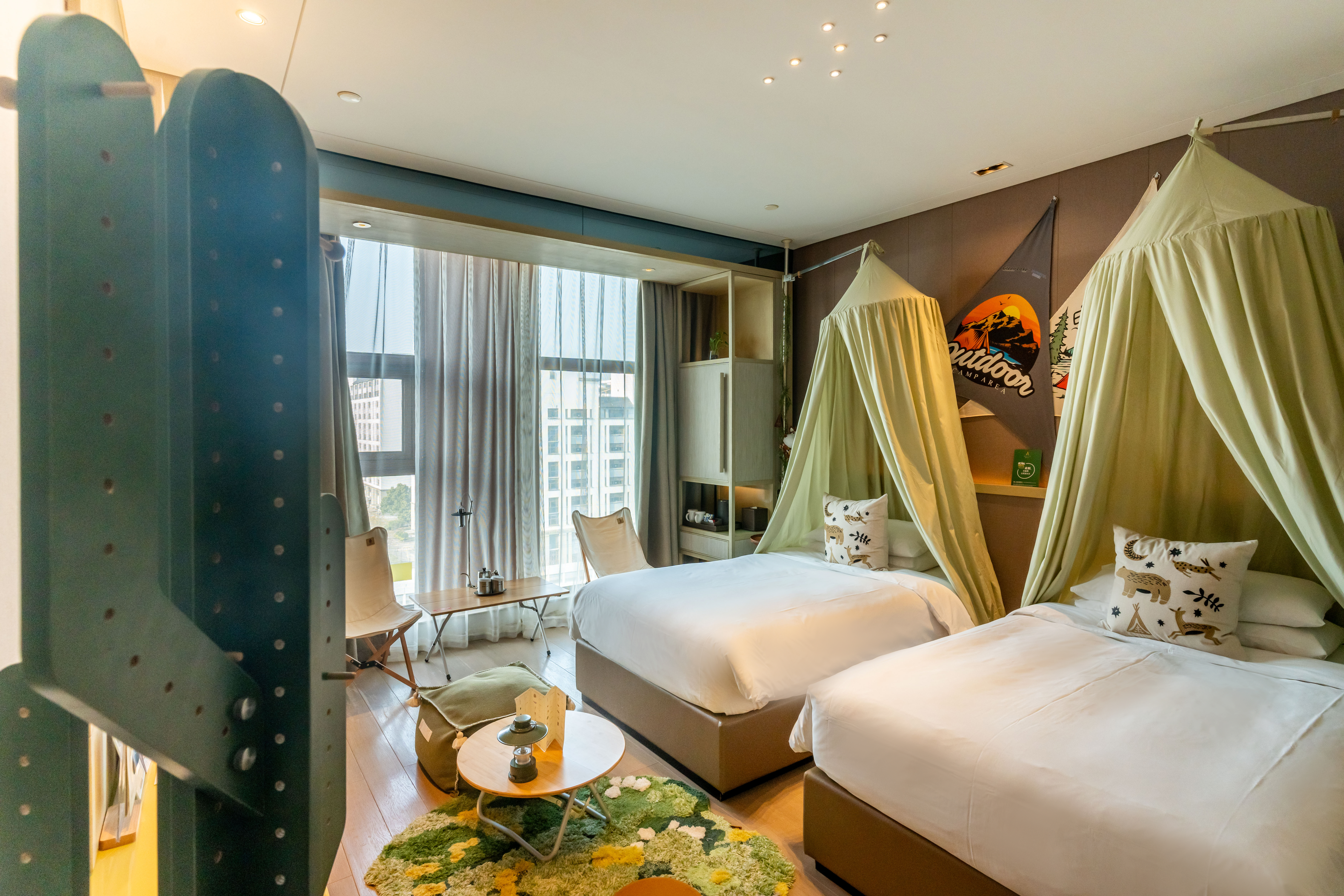 城市野奢双床房