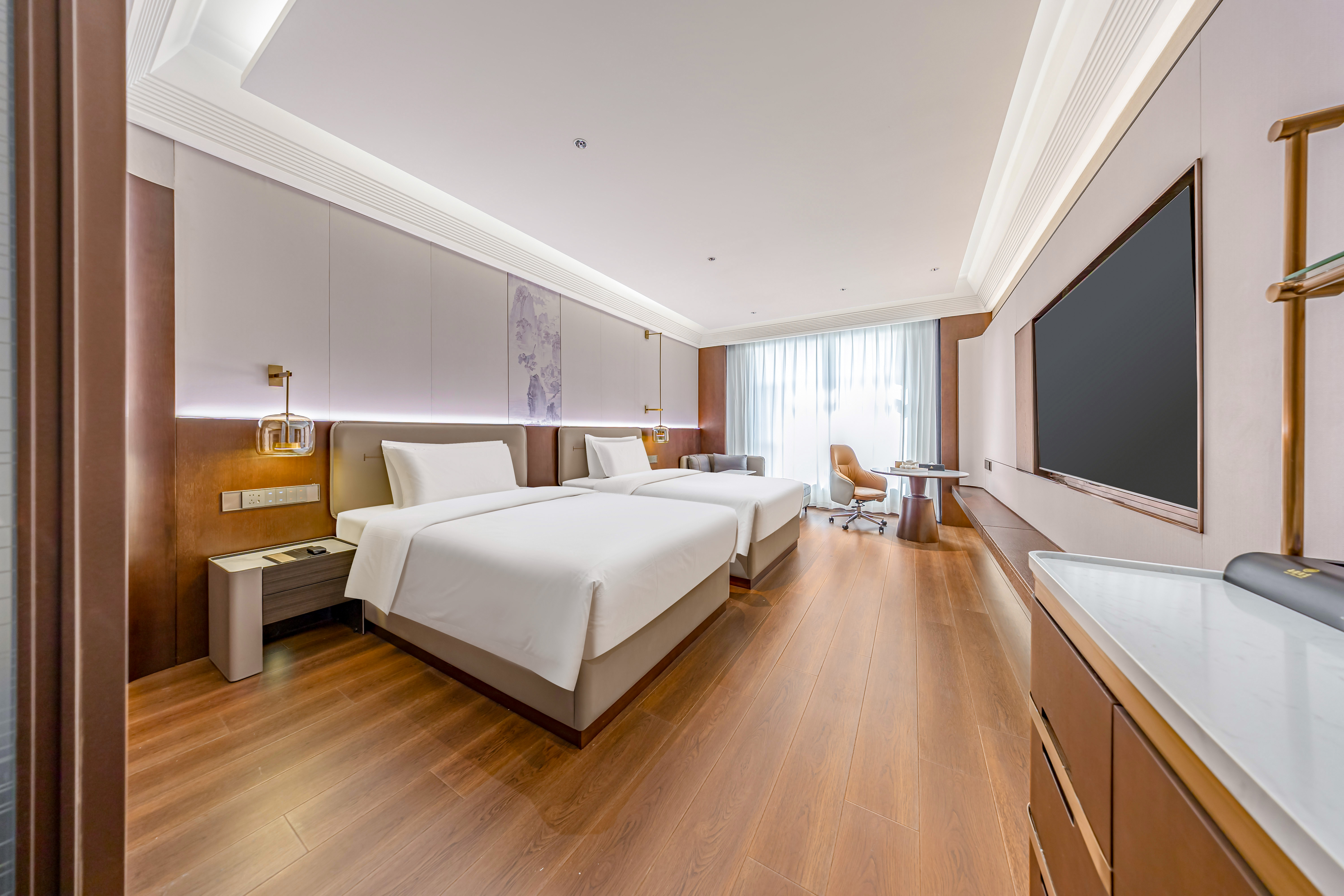 轻奢零压双床（全屋智能+零压垫+零压枕+加热马桶圈）