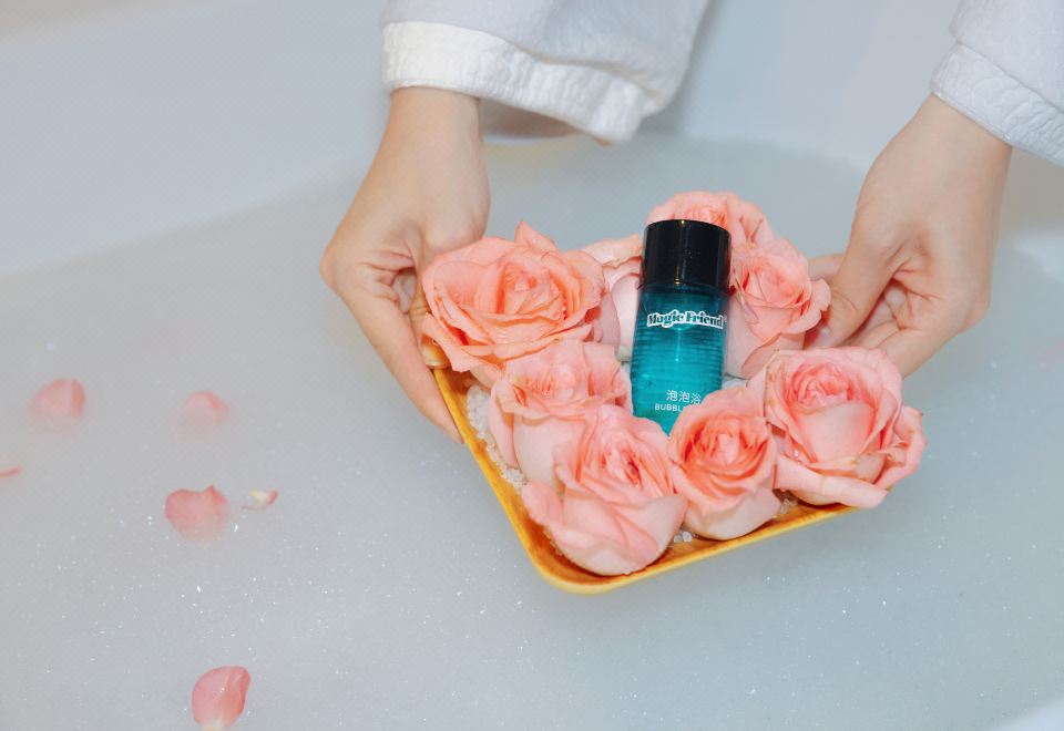 金陵粉黛湖景特大床房·百家湖美景·治癒系粉色ins風