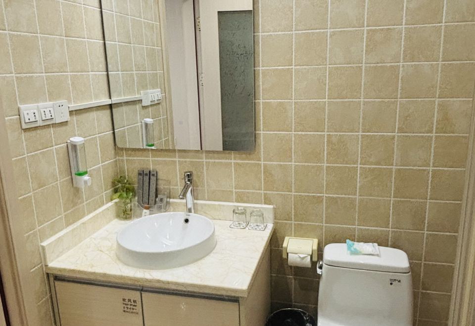 豪華雙人公寓【靜謐舒適+品質洗護+乾濕分離+落地景】