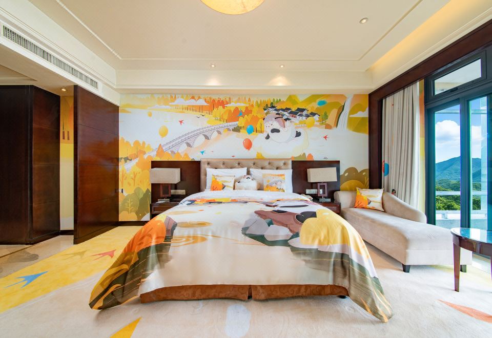 豪华杉林寻趣湖景家庭套房