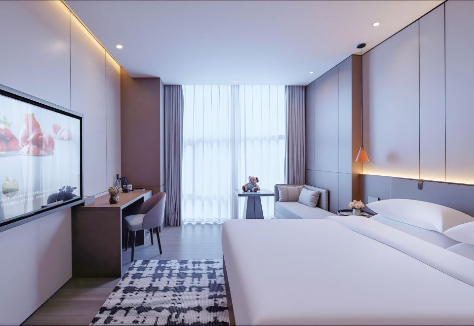 丽致·景观大床房（65寸投屏电视+坐卧沙发+迷你冰箱）