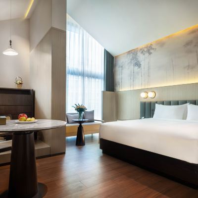 雅-品梵大床房 廣州靜謐坊 HOUSE HOTEL（天河智慧城店）優惠