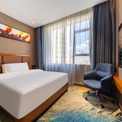 高級單床房（智能家居+乳膠床墊+公區自助洗衣機） 雲浮金杏酒店優惠