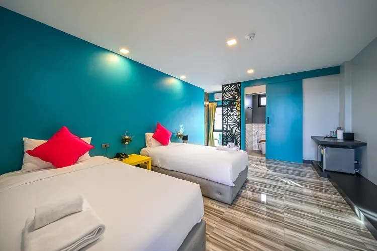 ห้องดีลักซ์ เตียงแฝด