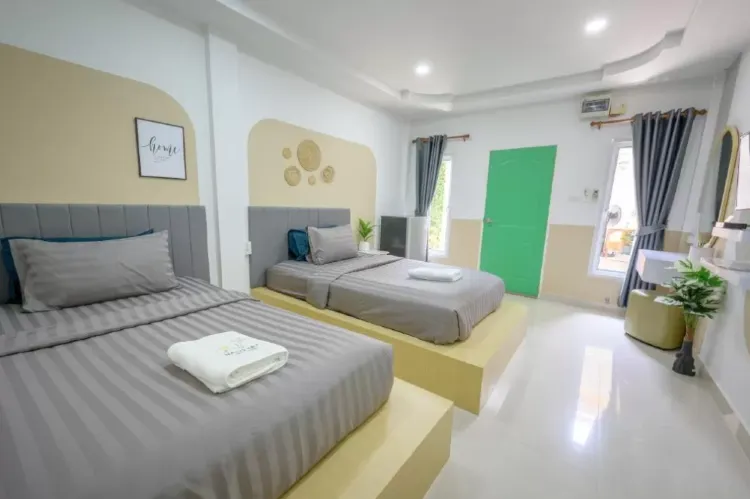 ห้องสตูดิโอ เตียงแฝด ( สตูดิโอ เอ เตียงคู่  )