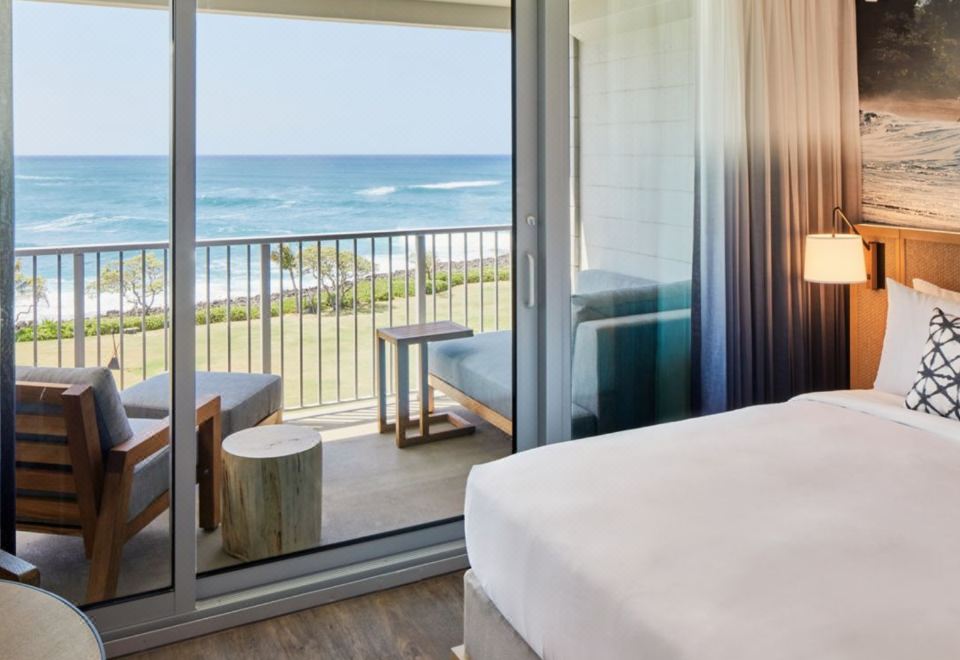 海景客房（2张大床，带阳台）