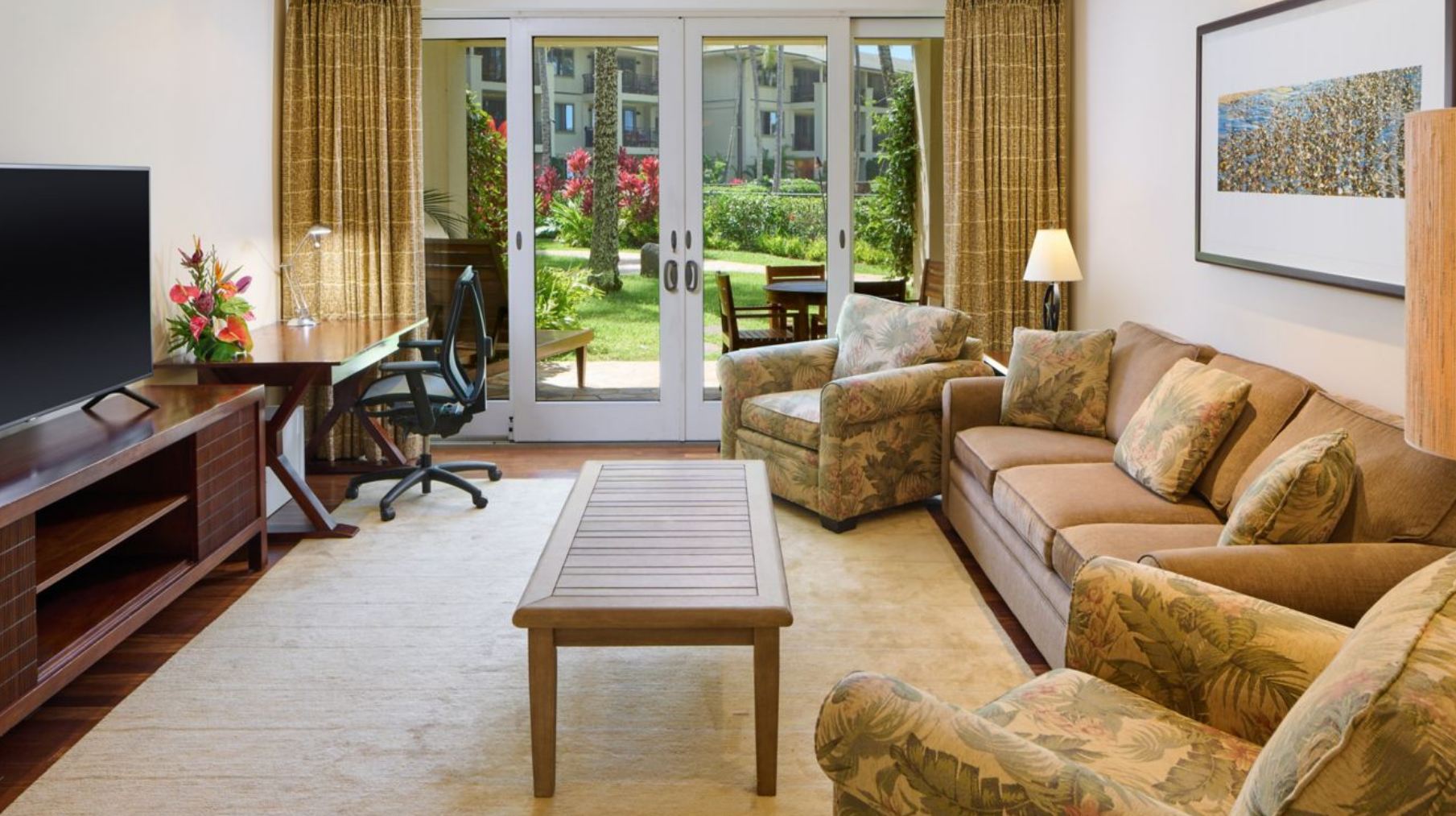 带阳台的三卧室别墅-海景