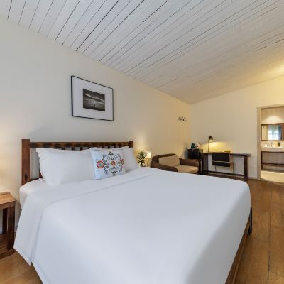 靜謐好眠大床房（小冰箱+休閑沙發） 深圳6號花園酒店優惠