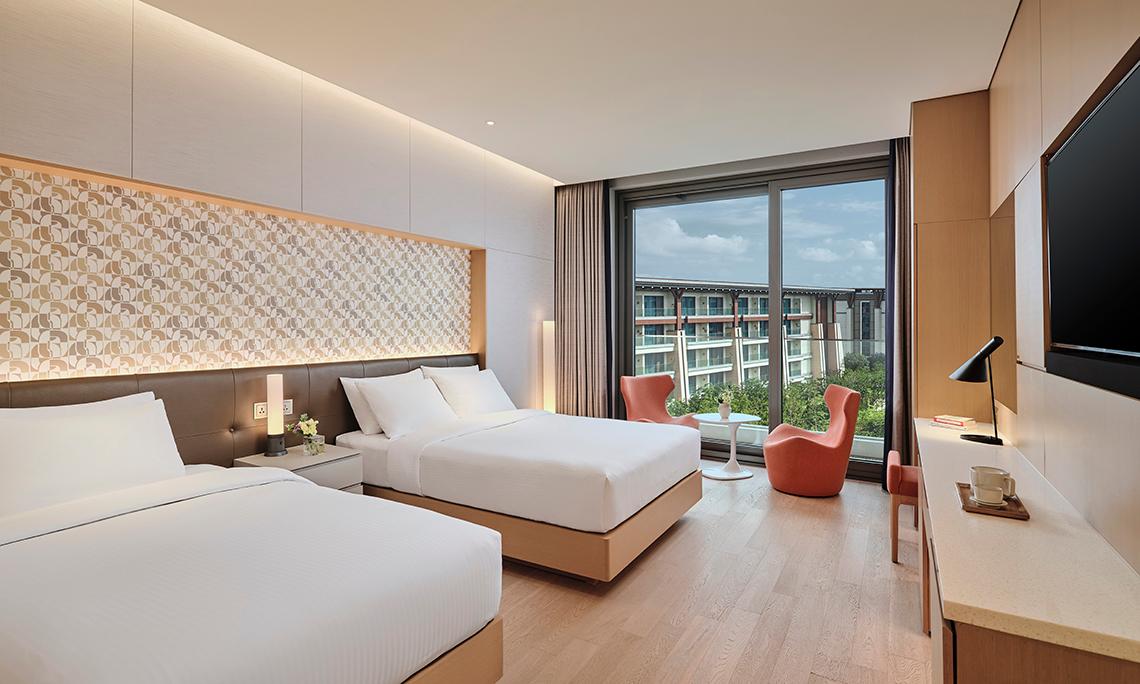 豪华家庭双床房