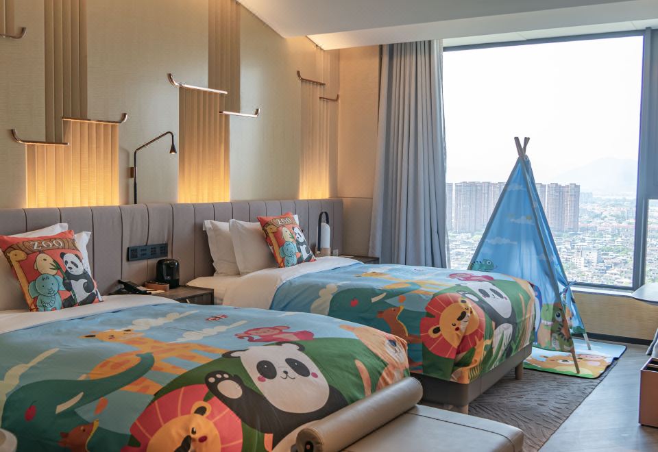 親子江景雙床房