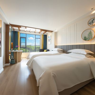 舒適城景雙床房（林語街景·舒睡） 歐暇·地中海飯店（桂林象鼻山兩江四湖店）優惠