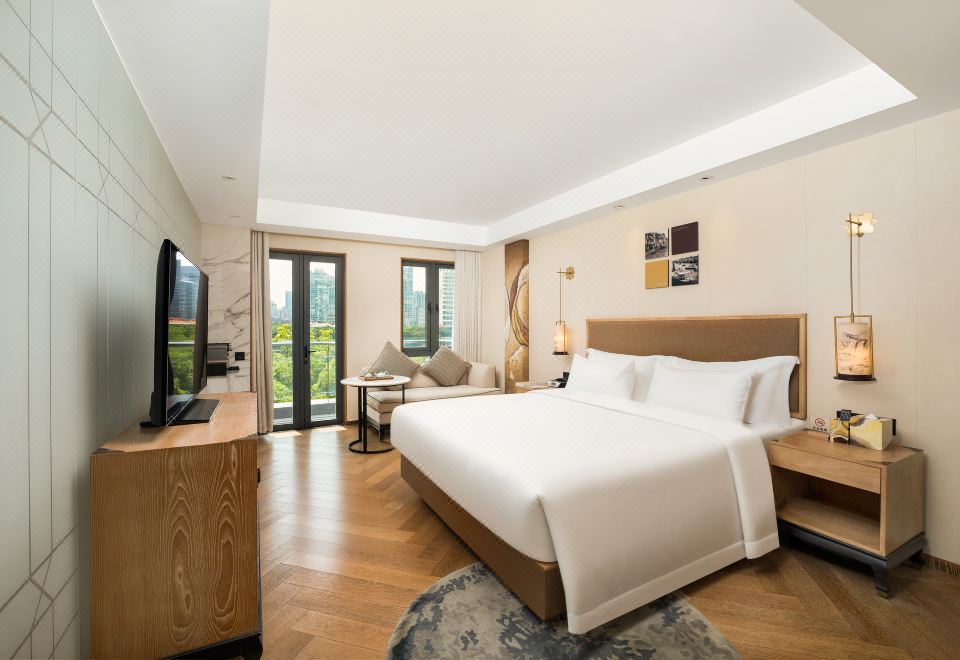 水舞·江景阳台大床房（180°江景阳台+高奢洗护品）