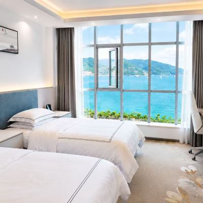 尊享豪華海景雙床房（落地窗+海景） 深圳安縵四季海景酒店優惠