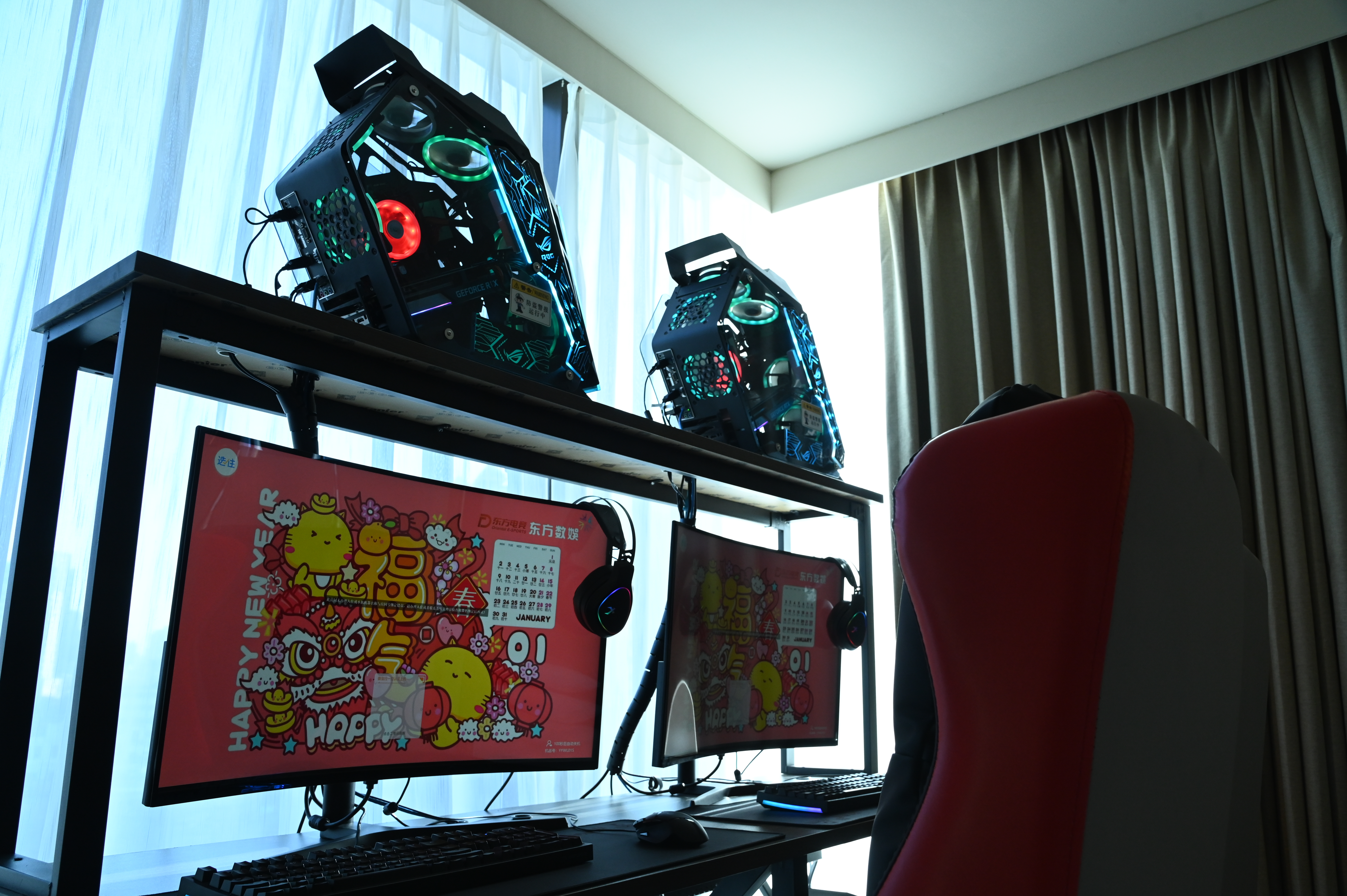 電競雙機大床房