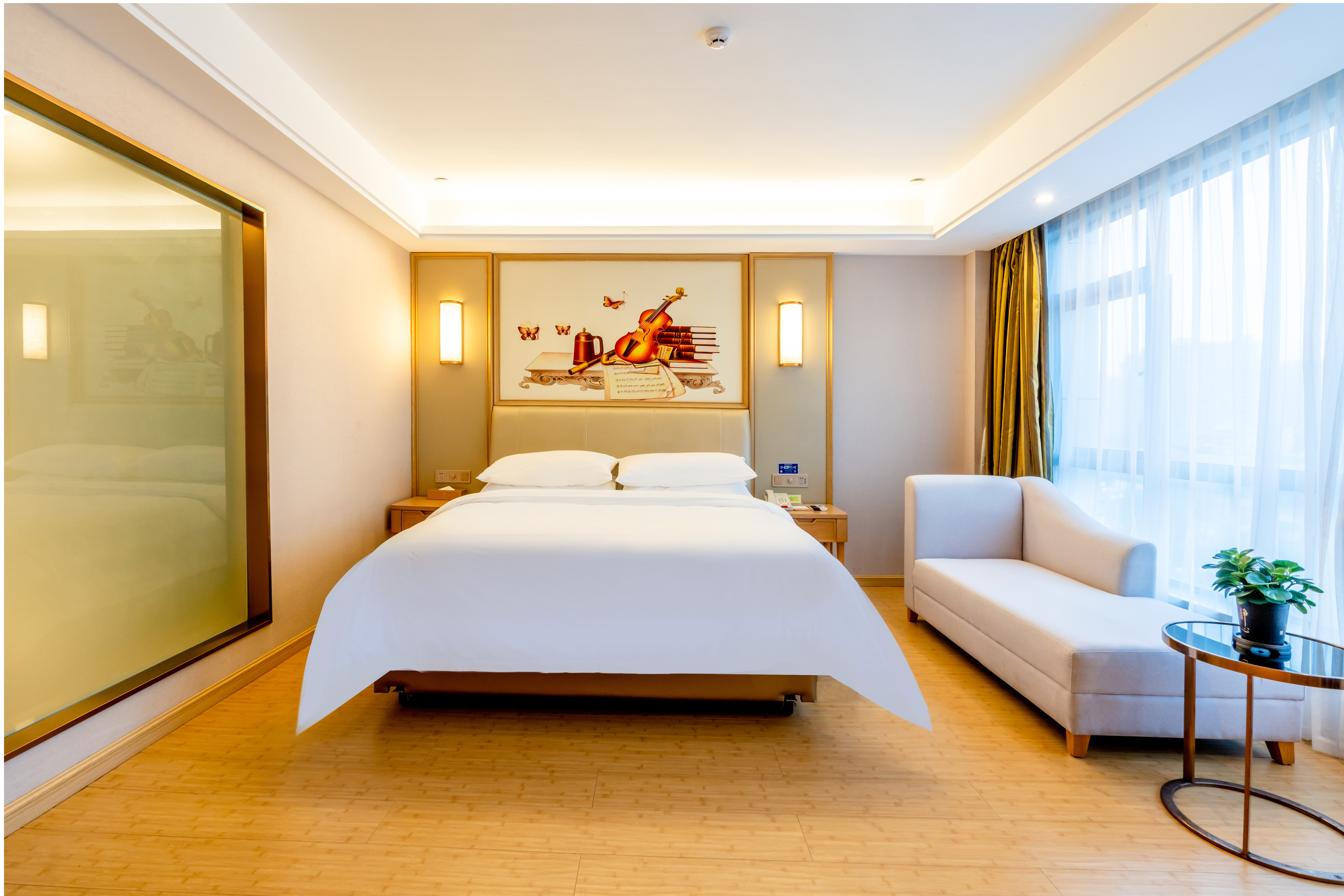 行政大床房（零压助眠床品+高端茶室）