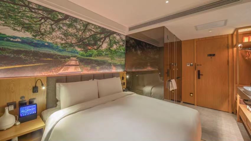 智能按摩大床房（全屋富氧+按摩床垫+独立空调+冰箱）