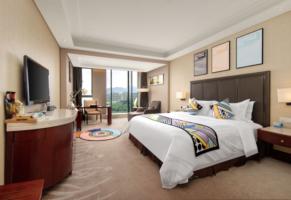 White Horse Lake Jianguo HotelStrawberry Music Star Quality Family Room
