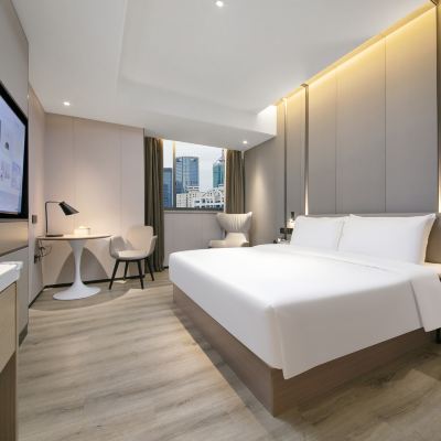 幾木城景大床房 上海陸家嘴八佰伴亞朵飯店優惠