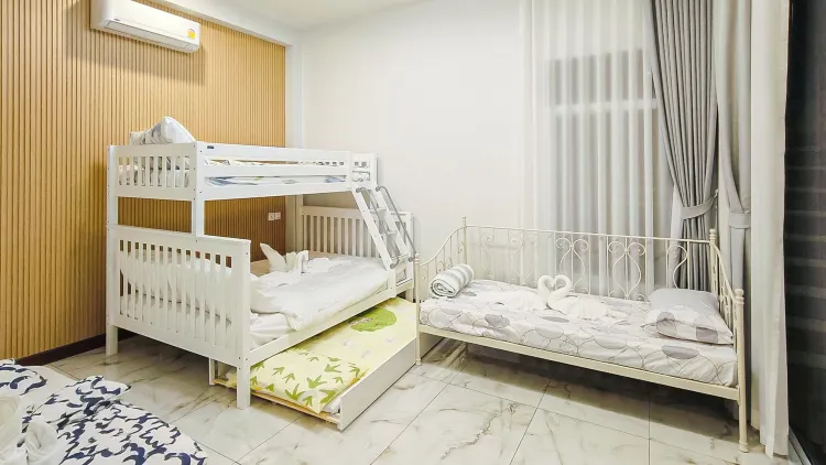 วิลลาแบบ 3 ห้องนอนพร้อมสระว่ายน้ำ