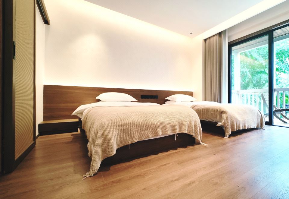 慢酌·豪華標間[露台|中央空調]