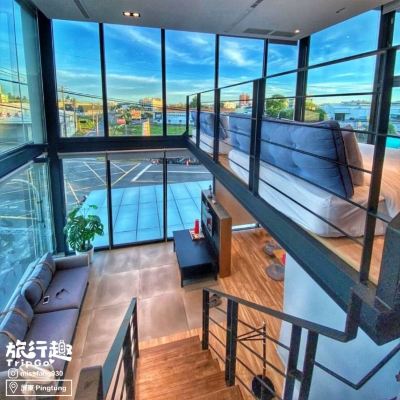 豪華四人房（LOFT） 屏東灣稻旅居優惠