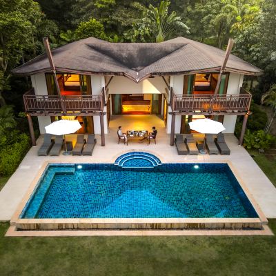 Five Bedroom Grand Beachfront Pool Villa 布吉椰島村舍度假酒店(SHA Extra Plus)優惠