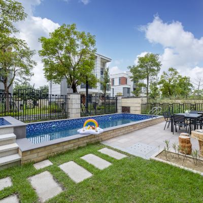 愜意·4房5床泳池別墅【獨立KTV·庭院燒烤·麻將】 趣墅度假別墅（珠海海泉灣店）優惠