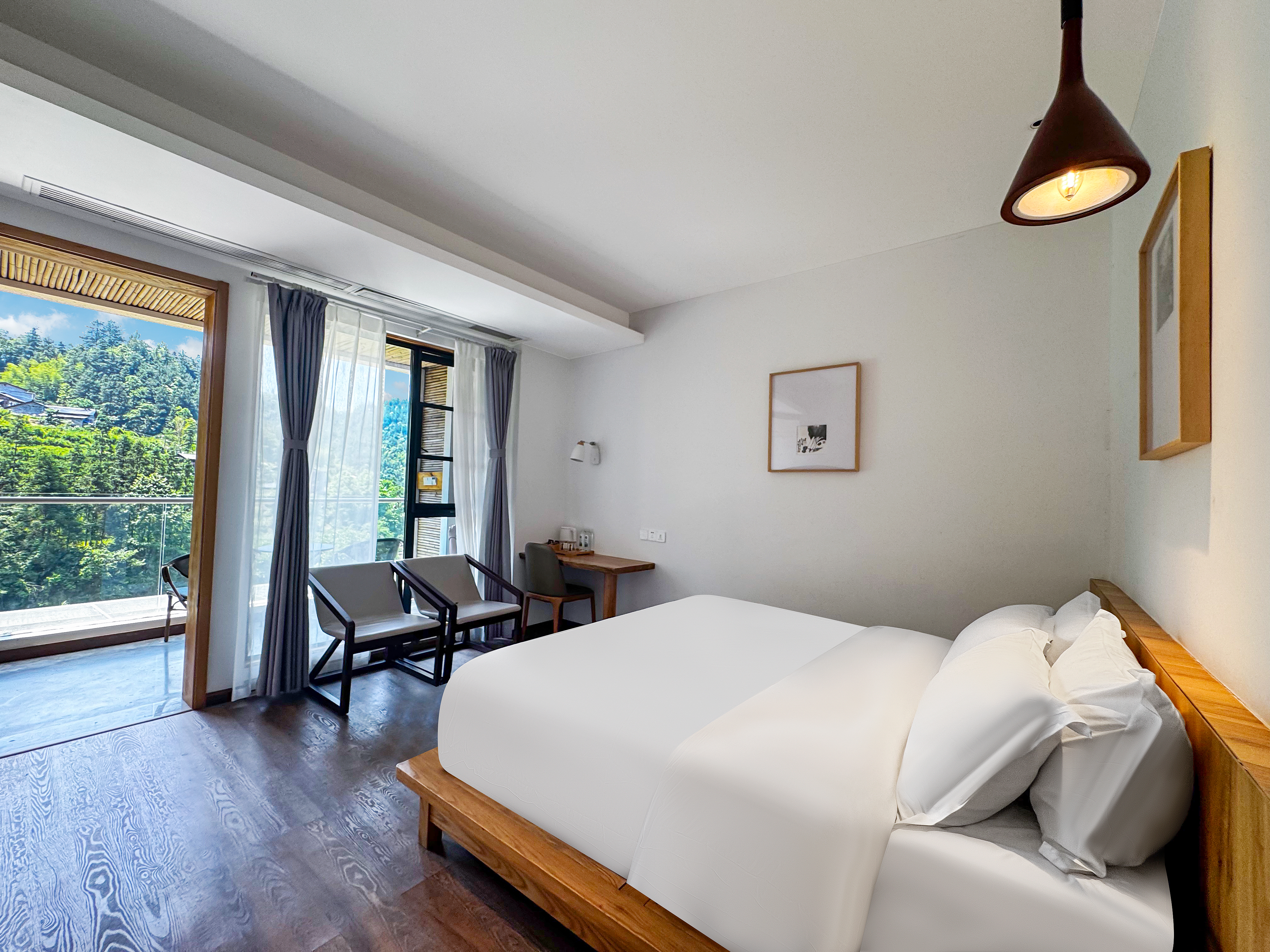 邻栖·露台大床房「观景露台+舒适好眠+山风白噪」