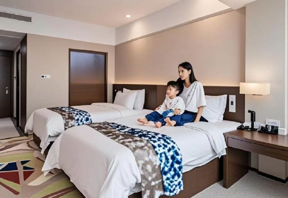 低碳商务双床房（安静舒适+宽敞明亮+高奢洗护用品）