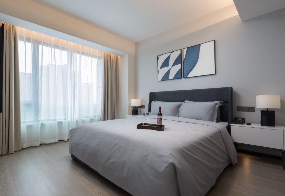 江景單臥房|智能廚衞+洗烘一體洗衣機