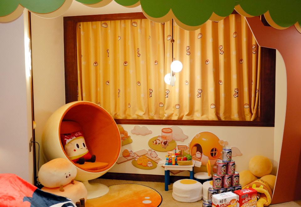 旺仔小馒头亲子主题套房