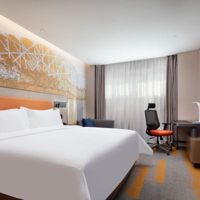 舒適大床房 北京大紅門希爾頓歡朋飯店優惠