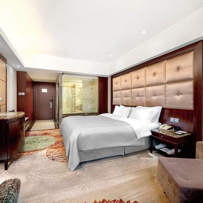 豪華大床房（城景+助眠床墊+浴缸） 黑龍江金谷大廈（中央大街店）優惠