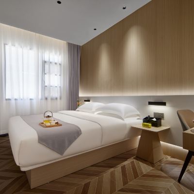 雅緻商務大床房 廈門山尋·崎墅錦院飯店（廈門北站工學院店）優惠