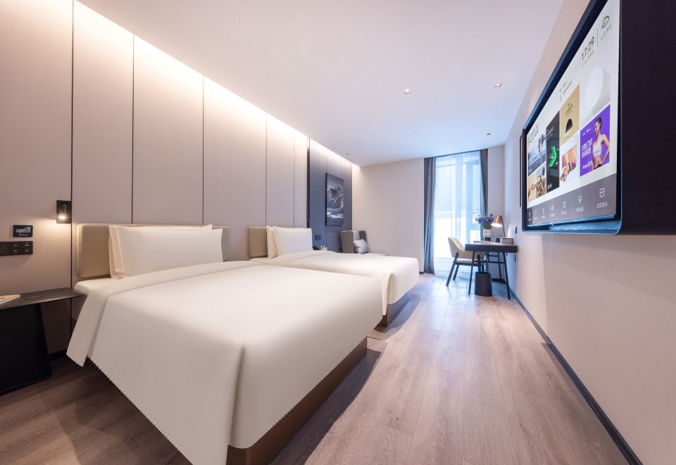 高級雙床房（普蘭特床墊+亞朵記憶枕）