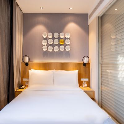 商務大床房（智能客控+小冰箱） 桔子水晶北京王府井大街飯店優惠