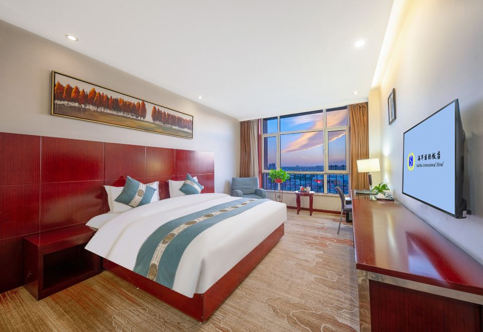 大床房（慕思乳胶床垫+智能静音加湿器+中央空调）