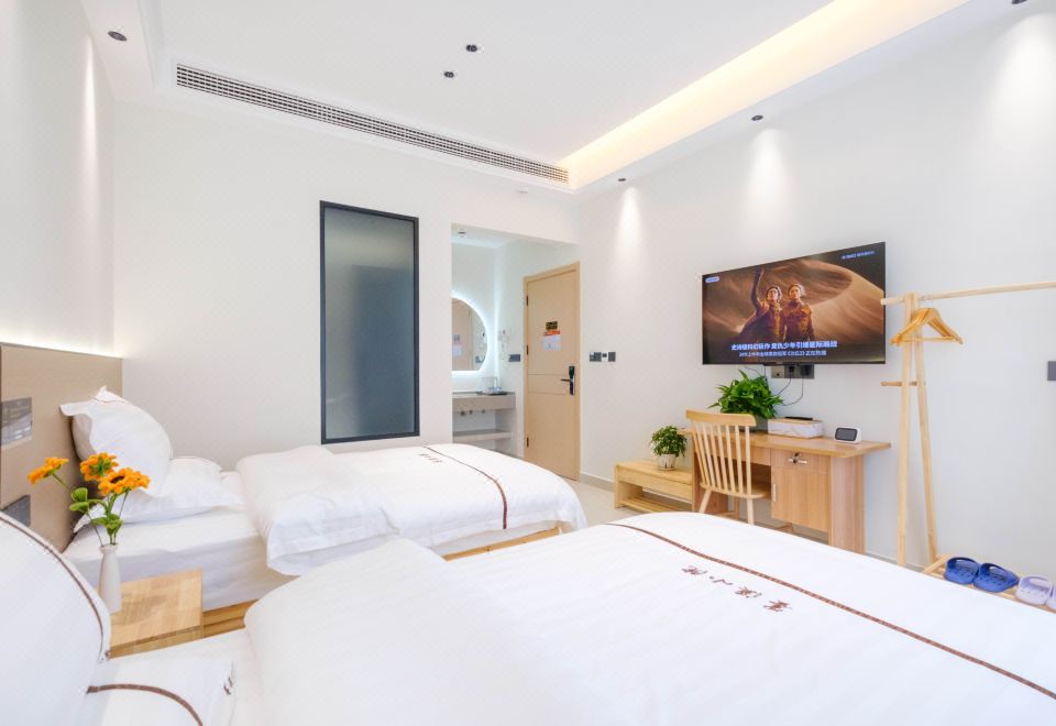 Mo Yun Pavilion: luxury twin room (intelligent guest control+intelligent toilet)