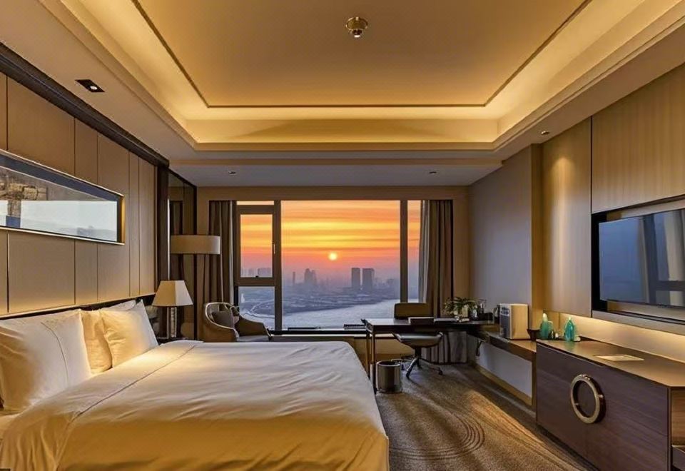 黄河夕照观景房-大床