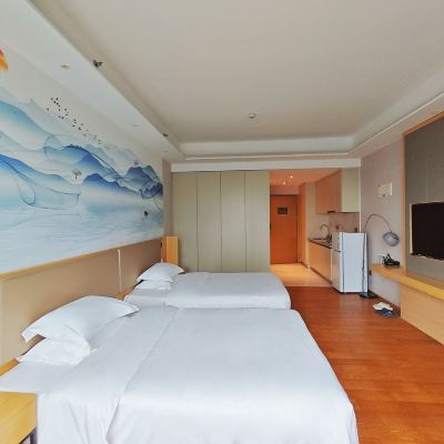 輕奢優享·特惠雙床房|冰箱+洗衣機 温斯頓公寓（佛山華僑城歡樂海岸Plus店）優惠