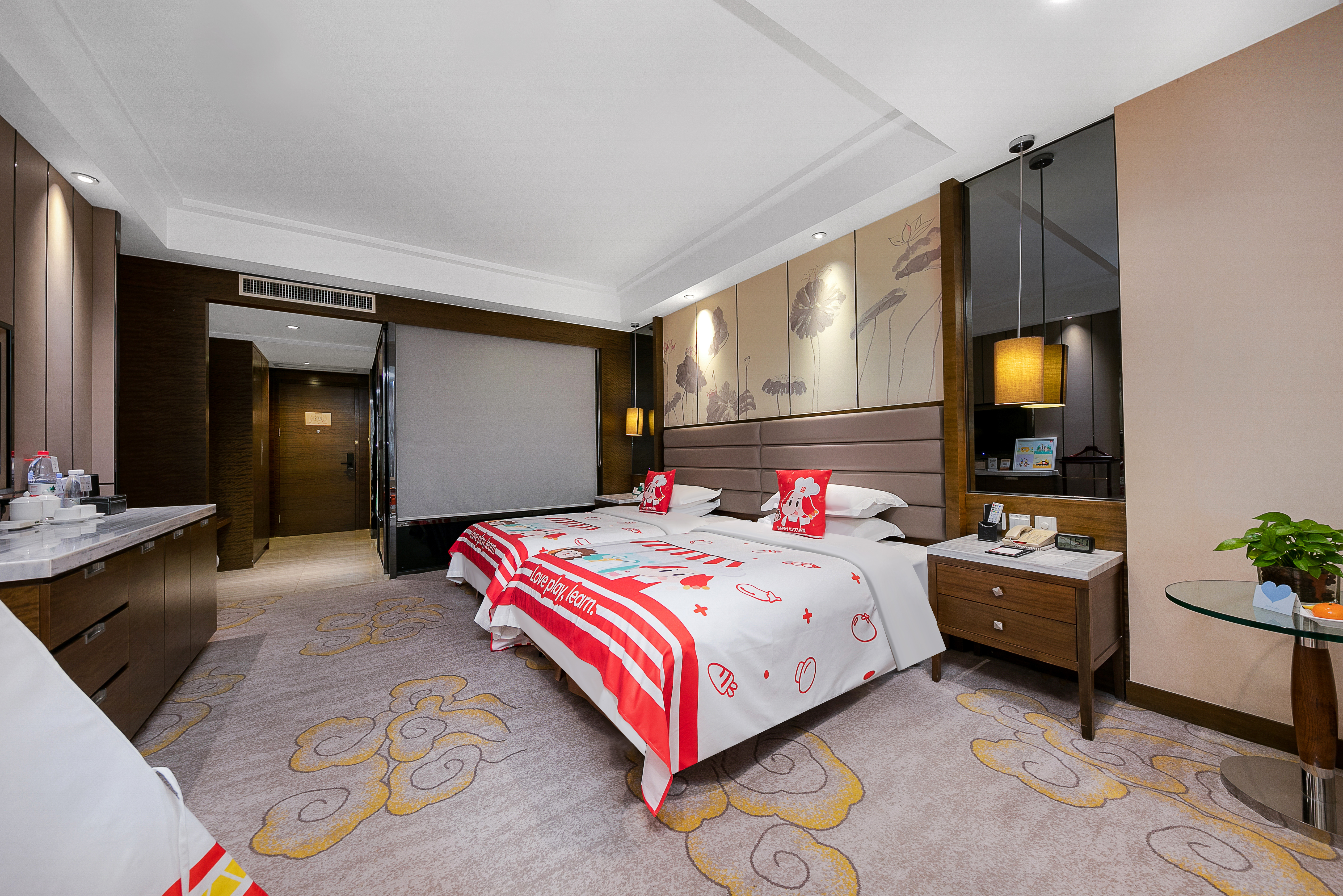 小厨房亲子双床房