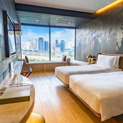 豪華金光景雙床客房 澳門羅斯福酒店優惠