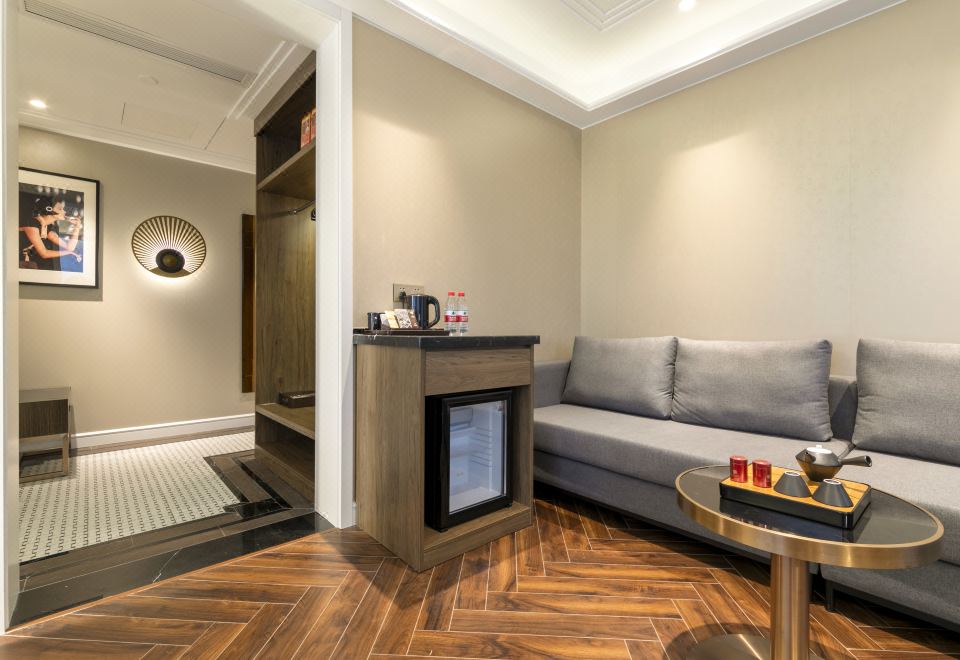 香氛安睡大床房（空氣凈化器+助眠香氛精油+助眠音響）