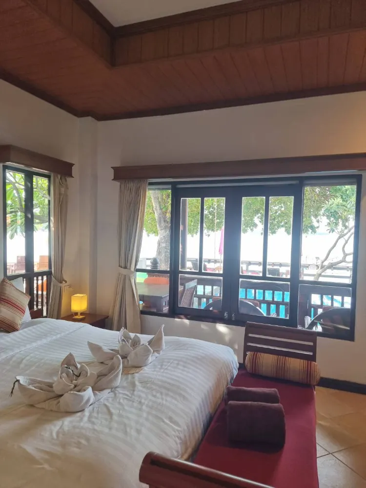 วิลล่าบังกะโลริมทะเลพร้อมวิวทะเล ห้ามสูบบุหรี่