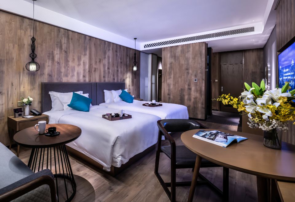 歐式浪漫雙床房