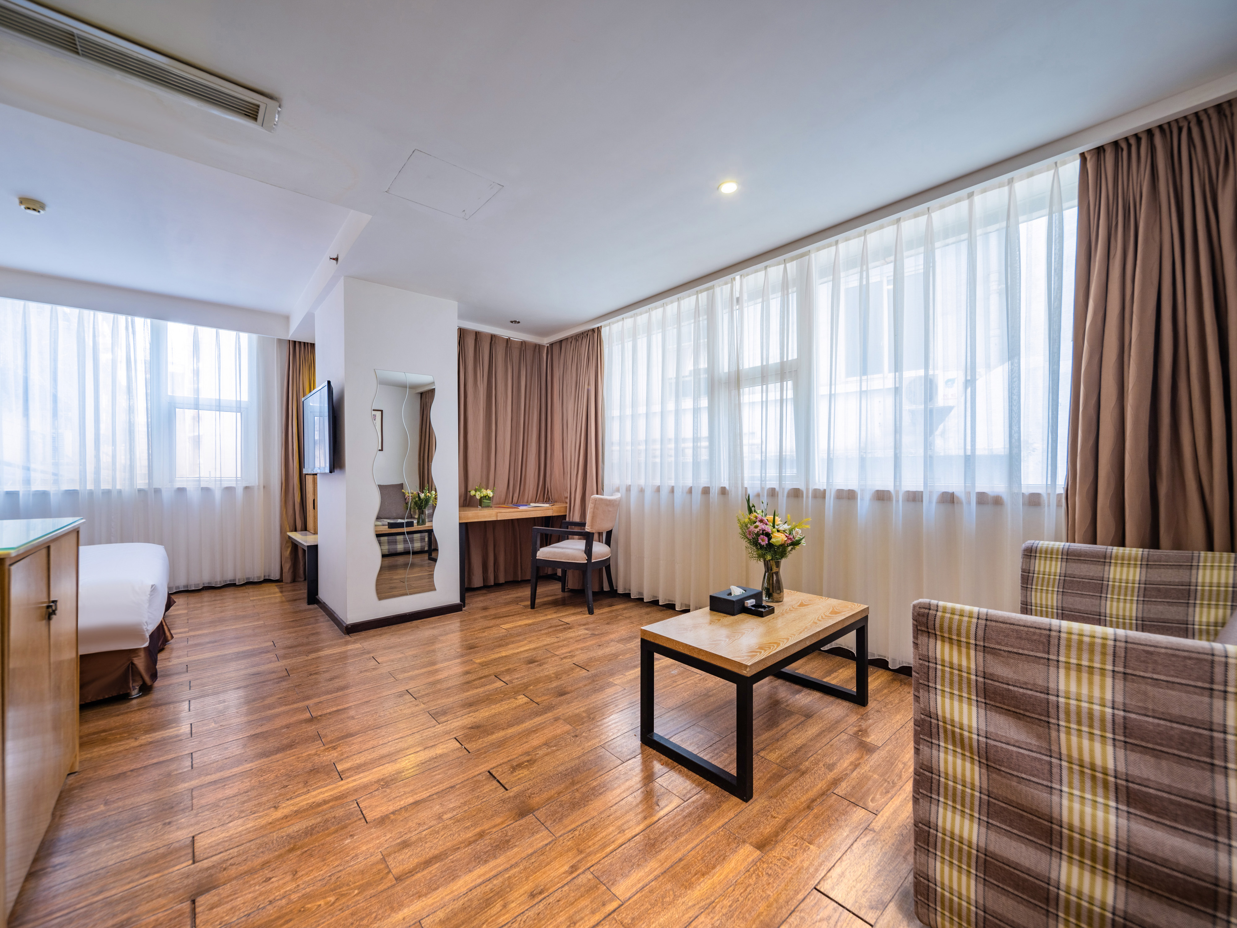 巴蜀风情大床房（雨淋顶喷+乾湿分离）