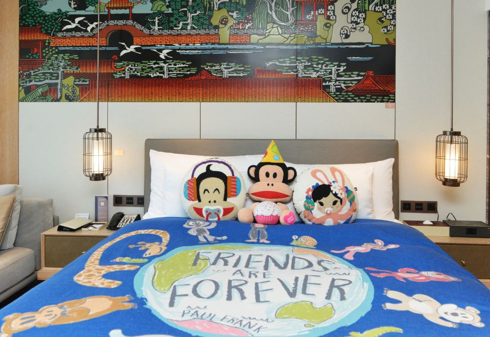 大嘴猴親子主題大床房